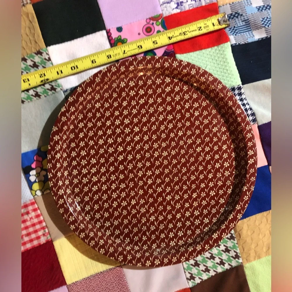 🦉VINTAGE Metal Serving Tray 🐆